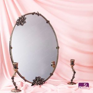 آینه شمعدان آنتیک عروس
