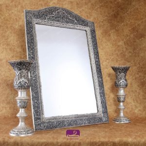 Mirrors and candlesticks by Talin