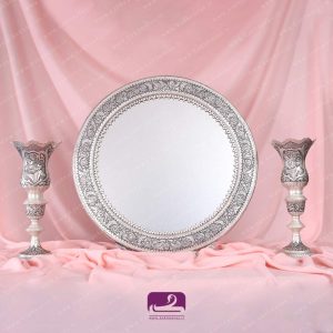 آینه و شمعدان قلمزنی عروس