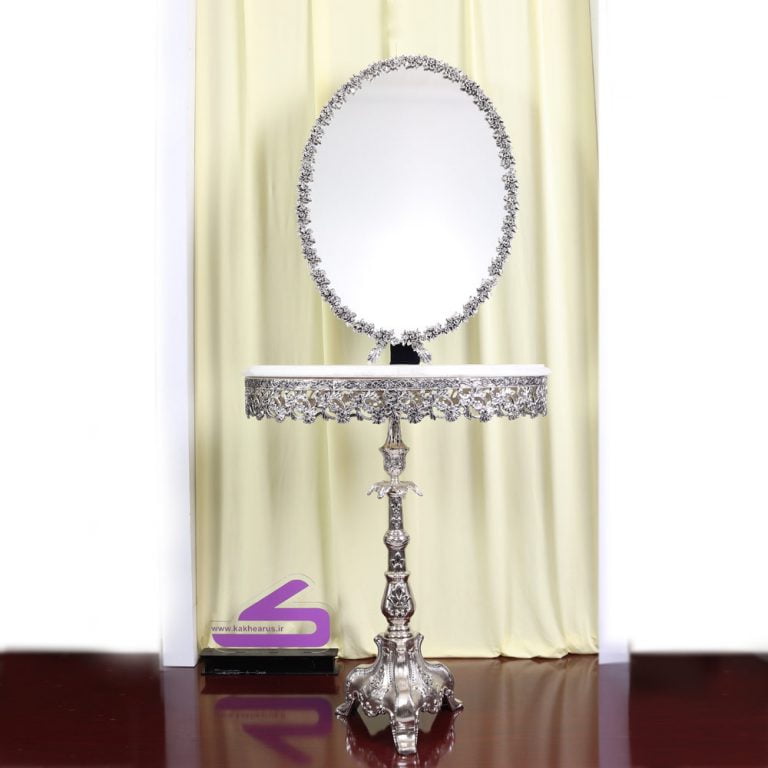 آینه و شمعدان آلیاژ – مدل میسا کد 17