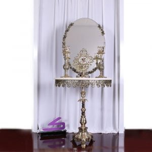 Mahro candlestick table and mirror service