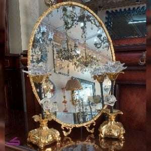 آینه و شمعدان طلایی شروین
