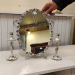 آینه شمعدان های سایز کوچک هفت سین روشا