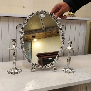 آینه شمعدان های سایز کوچک هفت سین روشا