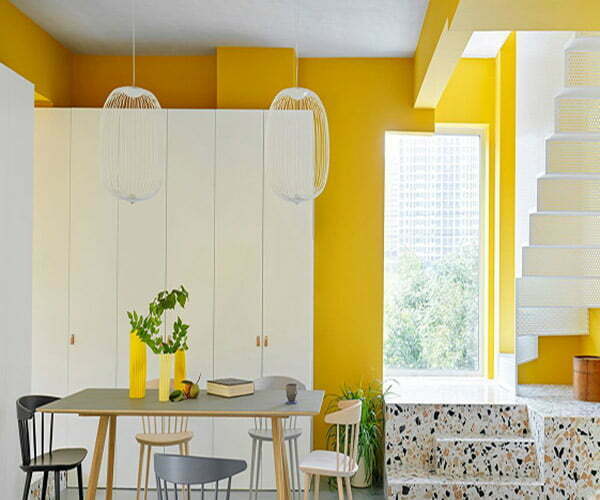دکوراسیون آشپزخانه به رنگ زرد