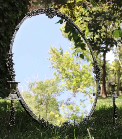 Candlestick-mirror-in-the-park